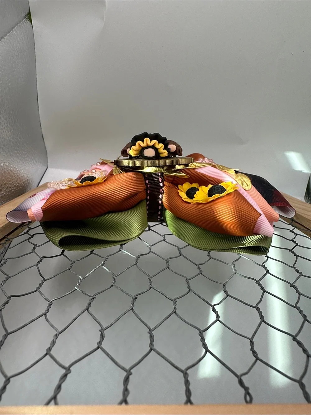Jenni Rivera inspired handmade hair bow.